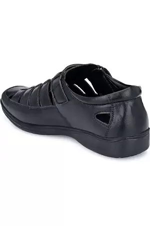WUGO::Latest Fabulous Men Sandals|Roman Sandals/Outdoor Sandal For Men's & Boys-101-Sandal-BLK