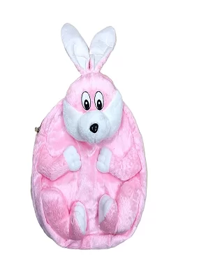 PALAK SAXENA Bunny Bag for Kids School Bag – Cute Lightweight Backpack (Baby Pink)
