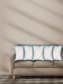 PALAK SAXENA Gujrati Style Decorative Ethic Cushion Covers Single-Sided