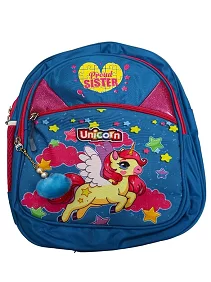 PALAK SAXENA Unicorn Polyester Multi School for Girls Priority School Bag Boy & Girls for Kids (Age 2-5 Years)