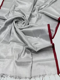 Tissue Cotton Saree – Elegant Comfort with Blouse Piece