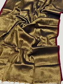 Tissue Cotton Saree – Elegant Comfort with Blouse Piece