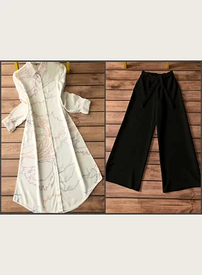 Women's Co-ord Set / Kurti and Palazzo Set / Casual & Festive Wear