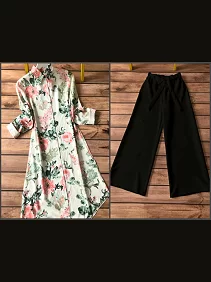Women's Co-ord Set / Kurti and Palazzo Set / Casual & Festive Wear