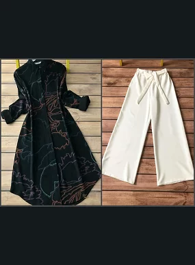 Women's Co-ord Set / Kurti and Palazzo Set / Casual & Festive Wear