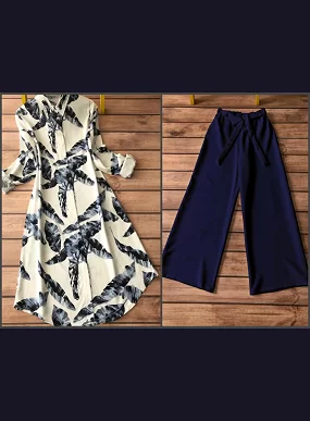 Women's Co-ord Set / Kurti and Palazzo Set / Casual & Festive Wear