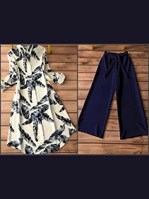 Women's Co-ord Set / Kurti and Palazzo Set / Casual & Festive Wear