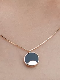 Circle Pendant Chain