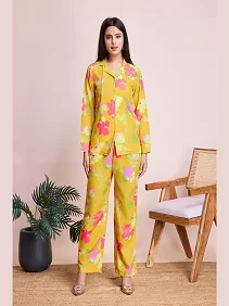 Women’s Western Co-ords Set / Casual Two-Piece Set / Shirt & Pant Set for Women