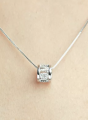 I Love You Roll Pendant Chain