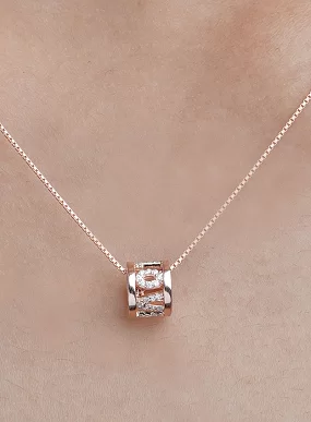 I Love You Roll Pendant Chain