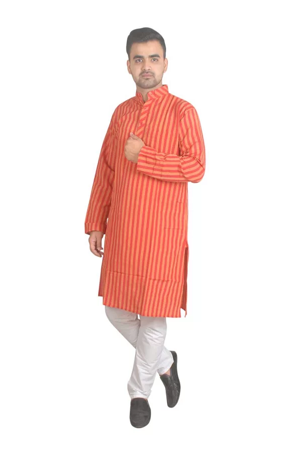 Cotton khadi Kurta Pajama Set