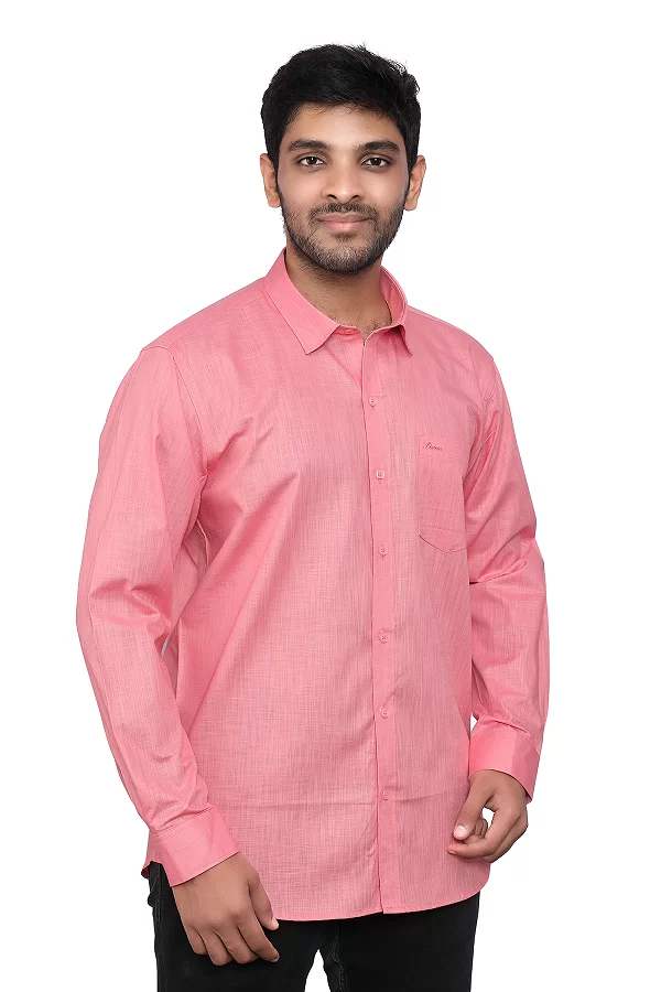 cotton linen mens formal shirt