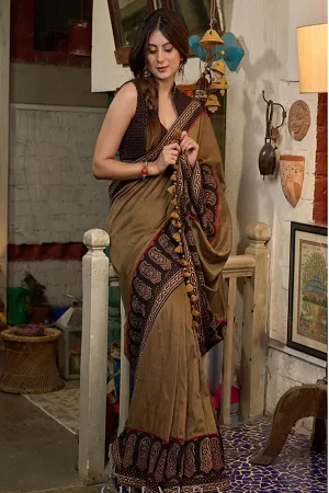 AJRAK SAREES