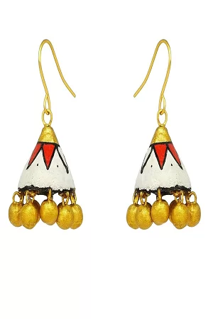 Terracotta jhumka