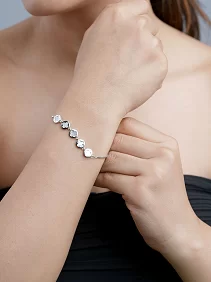 Mother of Pearl Clover Bracelet