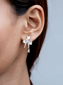 Bowknot Drop Earrings