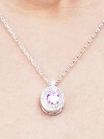 Oval Emerald Cut Necklace Set