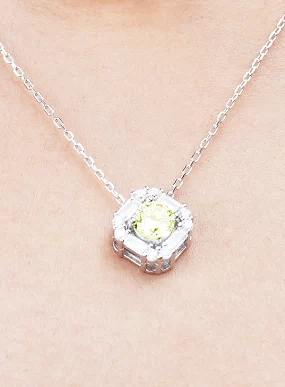 Yellow Diamond  Necklace Set