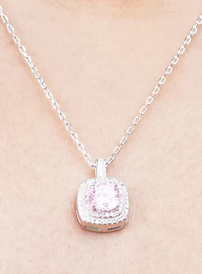 Square Octagon Cut Necklace Set